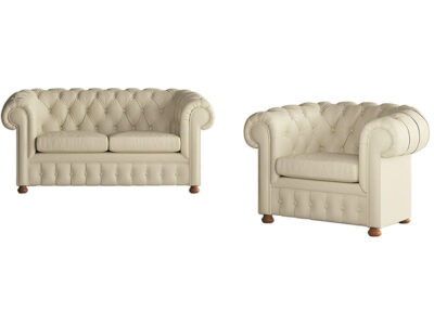 Eliza Classic One Two And Three Seater Tufted Upholstery Sofa 2