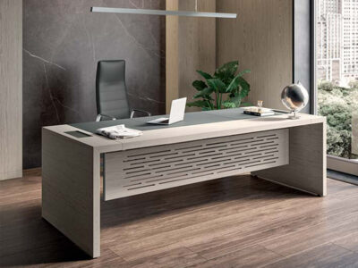 Enzo Wood Veneer Executive Desk 2