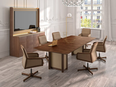 Florence 1 Classic Square And Rectangular Meeting Table