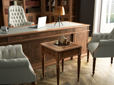 Josephine Classic Executive Desk With Optional Return And Credenza Unit 5