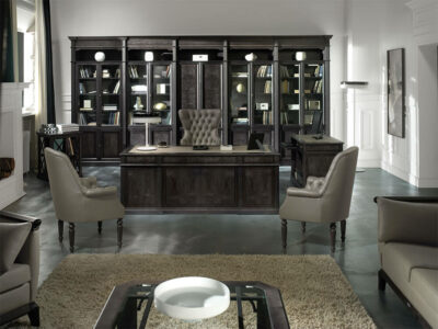 Josephine Classic Executive Desk With Optional Return And Credenza Unit. 1