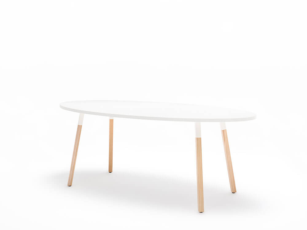 Federigo – Round, Rectangular, Oval & Barrel Shape Meeting Table 03