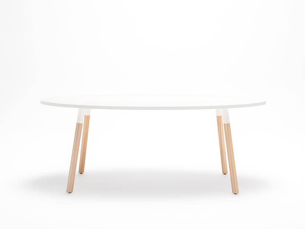 Federigo – Round, Rectangular, Oval & Barrel Shape Meeting Table 04