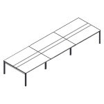 Large Rectangular Shape Table (12, 14 and 18 Persons)