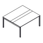 Small Rectangular Shape Table (4, 6 and 8 Persons)