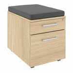 Ekta Under Desk Pedestal 1 Drawer And 1 Filing Drawer Mfc With Pad