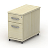 L300 x D575 x H518 (1 Drawer and 1 Filing Drawer)