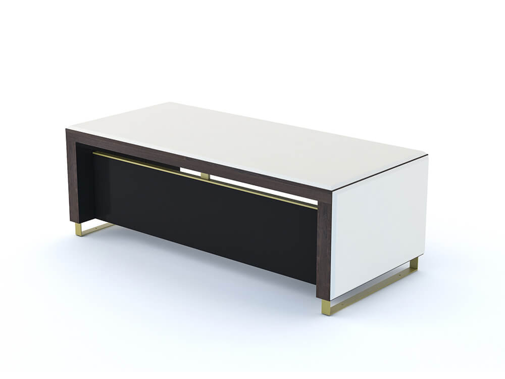 Laira Executive Desk With Modesty Panel And Optional Return And Credenza Unit 22