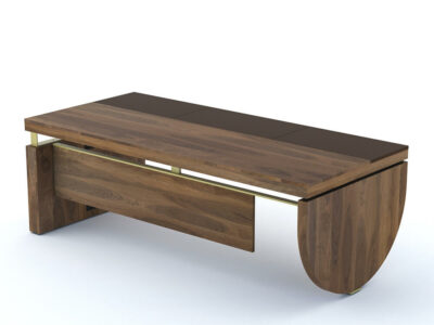Narco Executive Desk With Modesty Panel And Optional Return And Credenza Unit 11