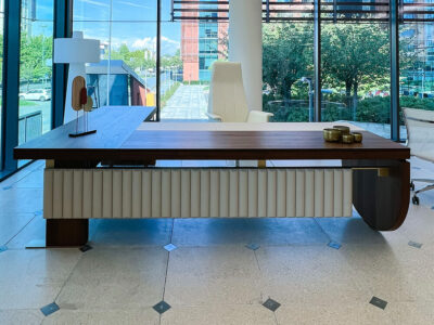 Narco Executive Desk With Modesty Panel And Optional Return And Credenza Unit 4