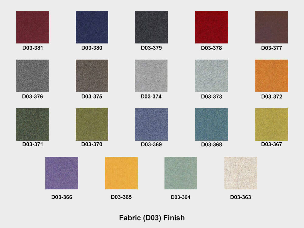 Fabric (d03) Finish