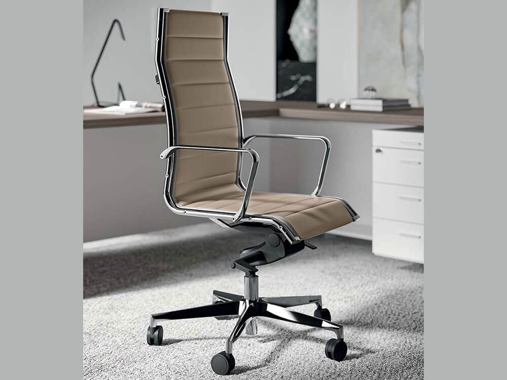 Giannino High Back Full Mesh ,fully Upholstered 01