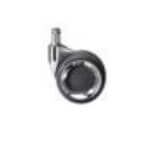 Qd Soft Grey Chrome Castors