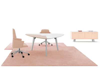 Yahia Triangular Shape Meeting Table 01