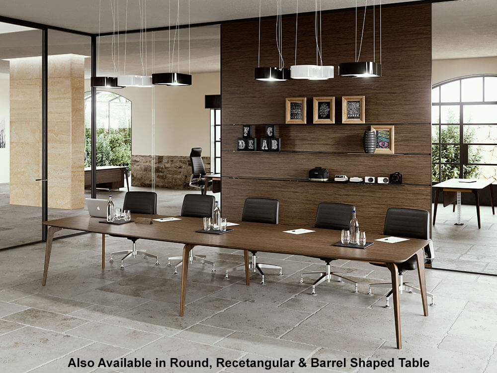 Aletta 4 – Rectangular Meeting Room Table 01