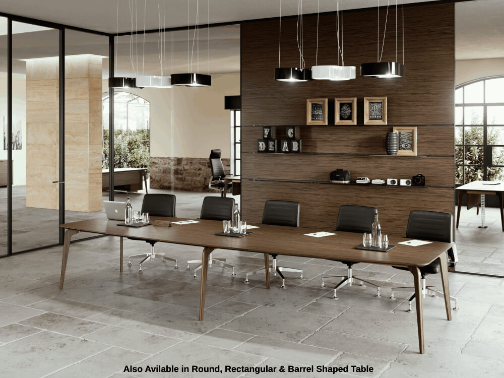 Aletta 4 – Rectangular Meeting Room Table 01