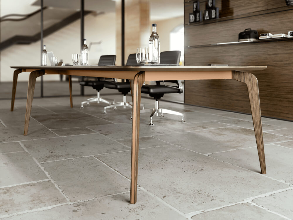 Aletta 5 – Barrel Shaped Meeting Room Table 01 1