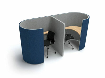 Tranquil Curve – Acoustic Workstation Booth 4