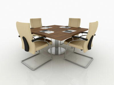 Bravvo 6 Square Meeting Room Table 03