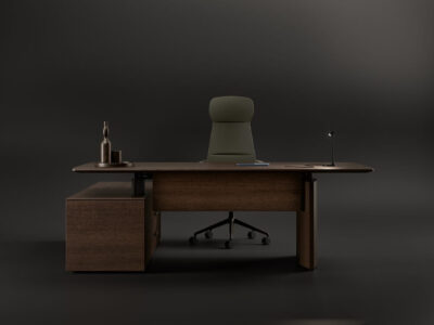 Vitali – Height Adjustable Executive Desk With Optional Storage Unit 2