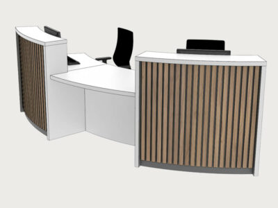 Bria Curved Reception Desk With Designer Front Panels 9