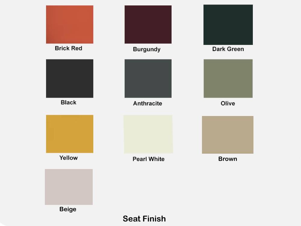 Md Ral Seat Finish