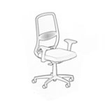 With Armrest (1D) Chair