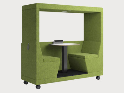 Valentina 2 Seater Mobile Pods With Work Table 14