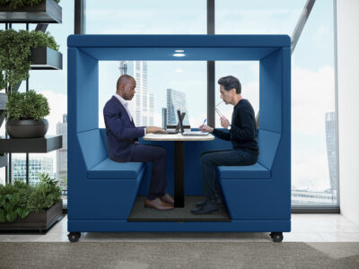 Valentina 2 Seater Mobile Pods With Work Table 5