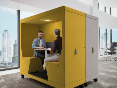 Valentina 2 Seater Mobile Pods With Work Table 9
