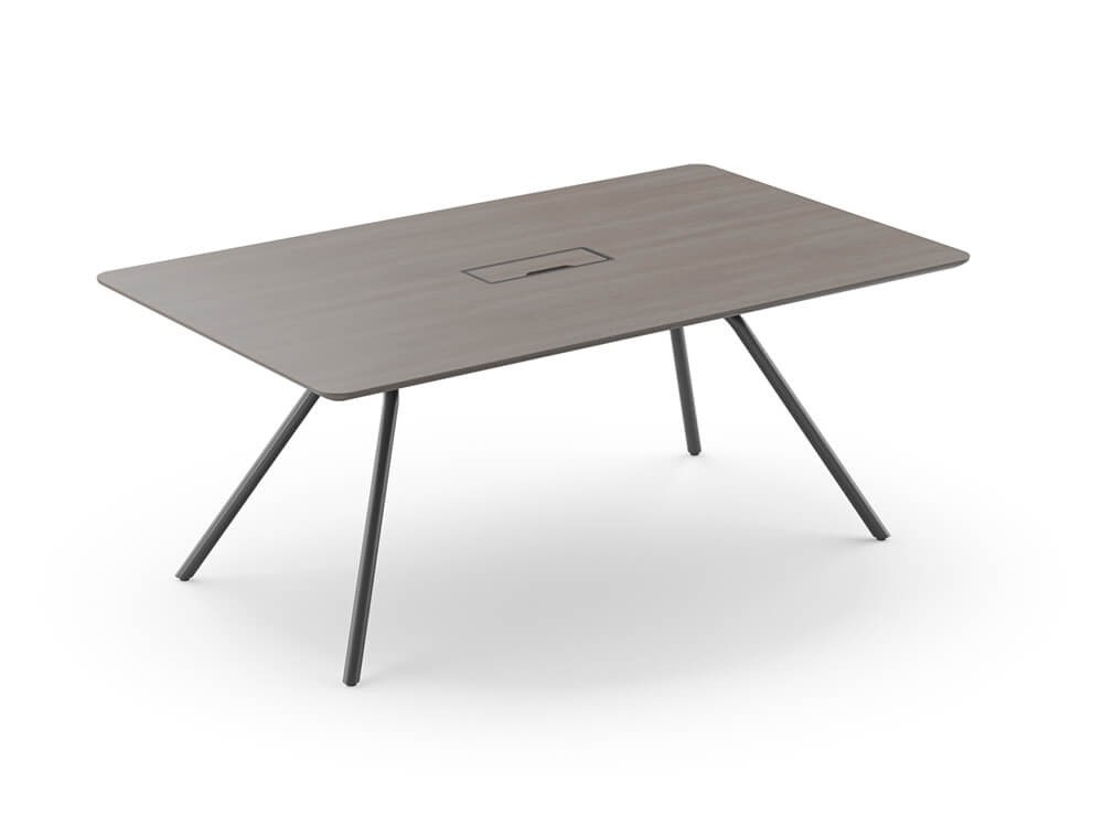 Adelmo 1 Rectangular Meeting Room Table 3