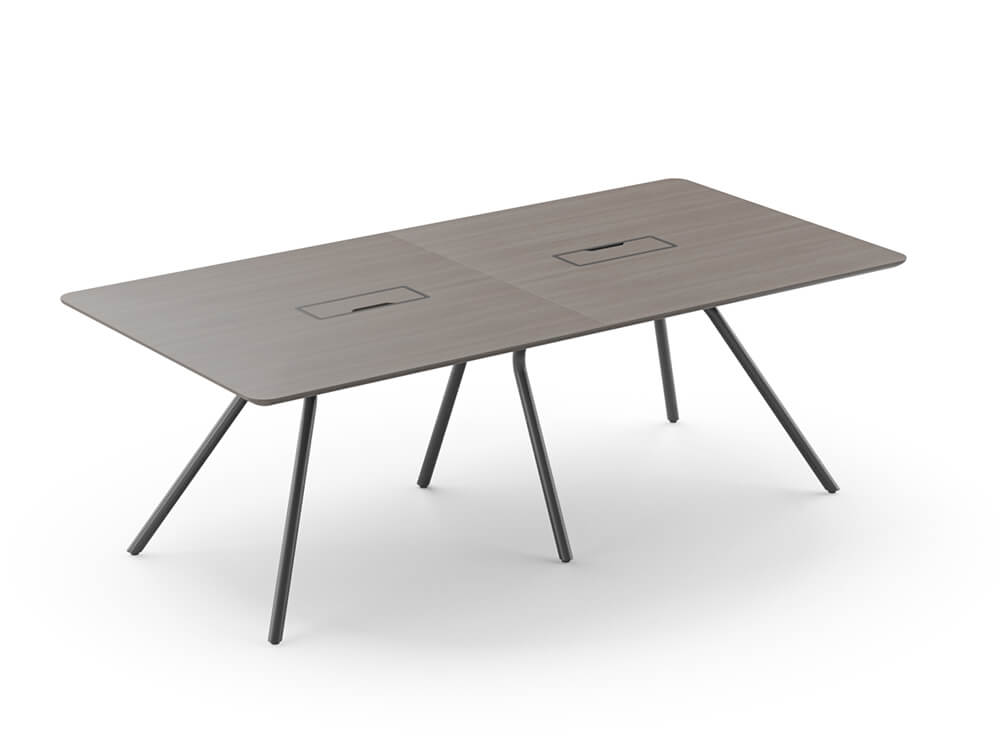 Adelmo 1 Rectangular Meeting Room Table 4