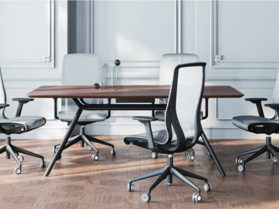 Adelmo 1 Rectangular Meeting Room Table Main Image