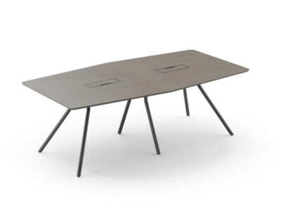 Adelmo 2 Barrel Shape Meeting Table 6