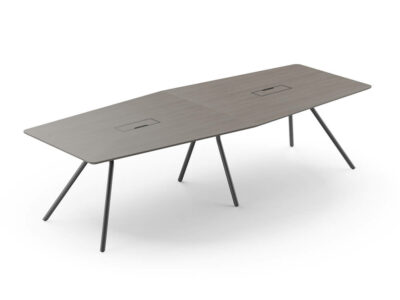 Adelmo 2 Barrel Shape Meeting Table 7