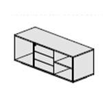 Harvey 14 – Storage Unit With Plinth Or Castors L1690 With Plinth Dx
