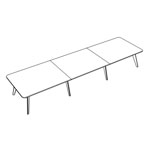 Large Rectangular Shape Table (12 and 14 Persons)