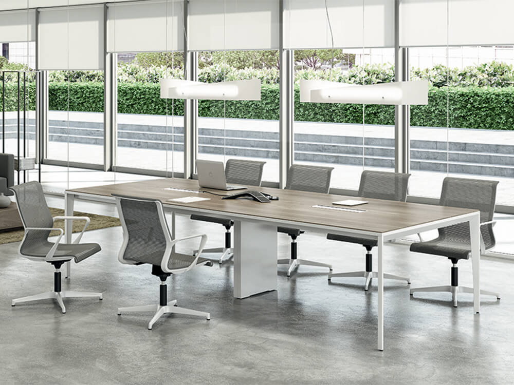 Piccolo 4 Square And Rectangular Meeting Room Table Img 07