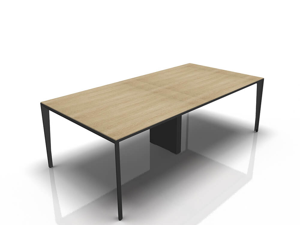 Piccolo 4 Square And Rectangular Meeting Room Table Img 14