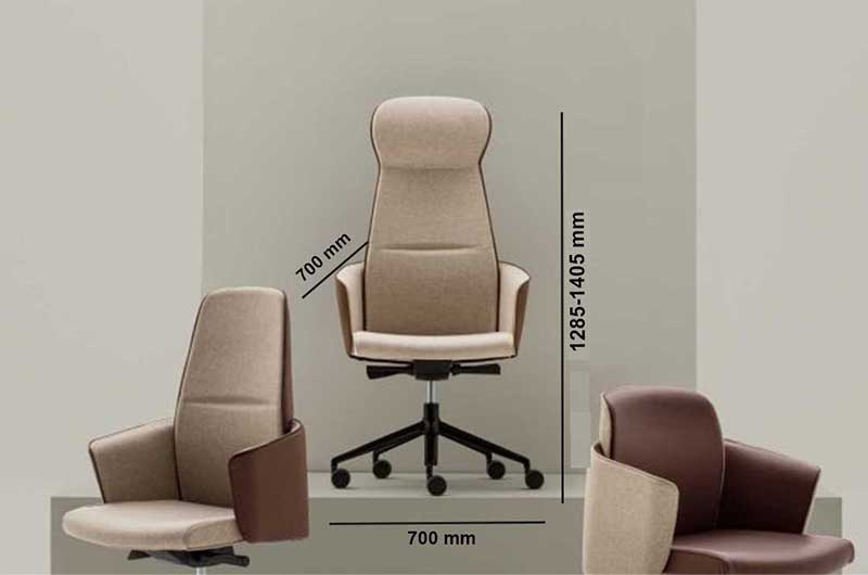 Ravenna 2 Executive Chair With Backrest And Headrest Medium