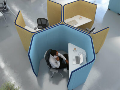 Renata Rectangular And Angular Office Pods 1