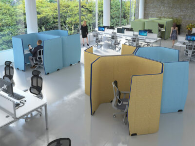 Renata Rectangular And Angular Office Pods