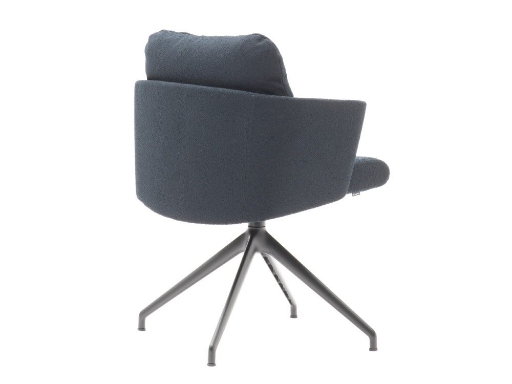 Ravenna 3 – Leather Fabric Meeting Chair With Armrests 06