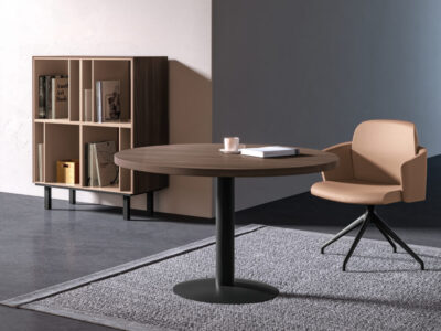 Sienna 1 – Round & Rectangular Shape Meeting Room Table 02