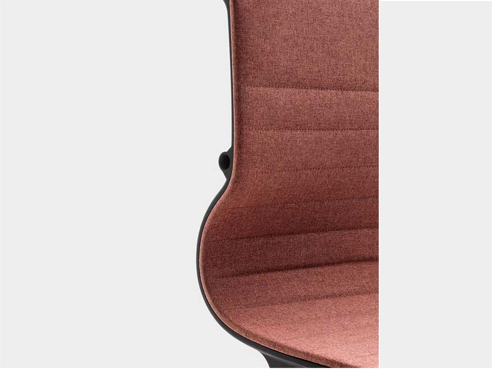 Sisto 2 – Back Padded Fabric Meeting Chair 4