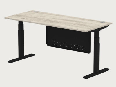 Adeline Height Adjustable Operational Desk With Modesty Panel 1