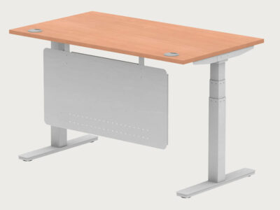 Adeline Height Adjustable Operational Desk With Modesty Panel 14