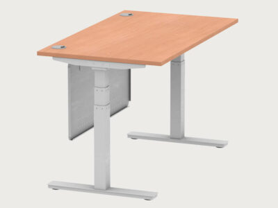 Adeline Height Adjustable Operational Desk With Modesty Panel 16
