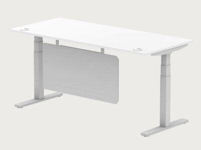 Adeline Height Adjustable Operational Desk With Modesty Panel 19