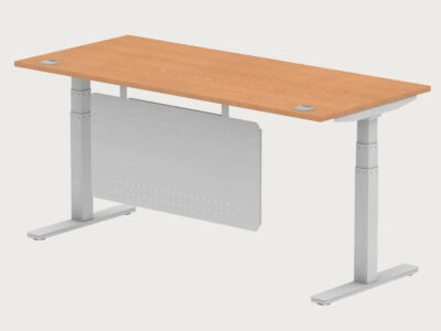 Adeline Height Adjustable Operational Desk With Modesty Panel 21
